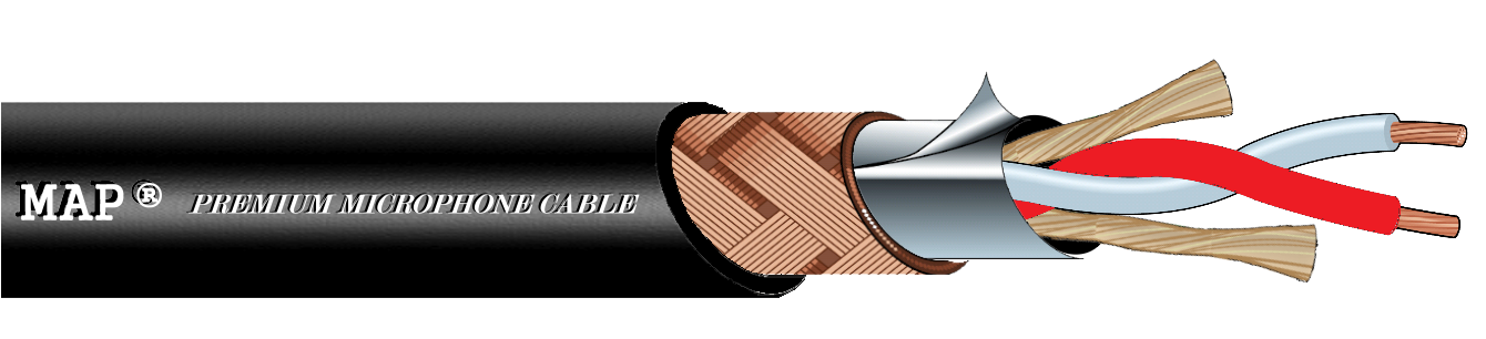 4.8 MAP® High-quality soft microphone cable #96 (For broadcasting system engineering)