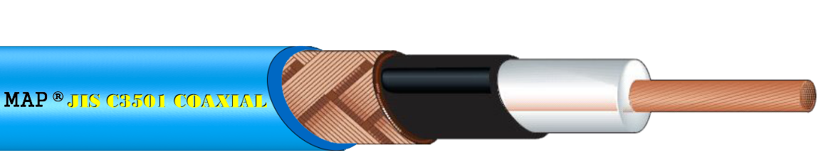 9.7 MAP® Japan Stlye JIS C 3501 Coaxial Cable
