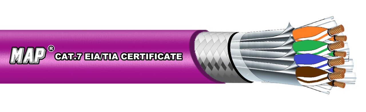 3.1. MAP® Ultra Soft Cat.7 S/FTP Cable【26AWG Stranded】