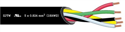 7.9 UL CSA SJT Power Supply Cord