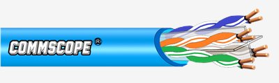 2. COMMSCOPE® (AMP®) Cat6. UTP  【24AWG Solid】