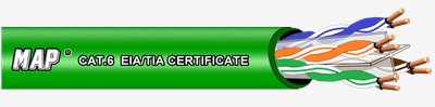 2.0 MAP® CAT6. UTP Cable【24AWG Solid 】